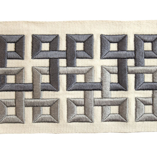 BD127 Border 4" - Pewter - RM Coco - Trim by the Yard