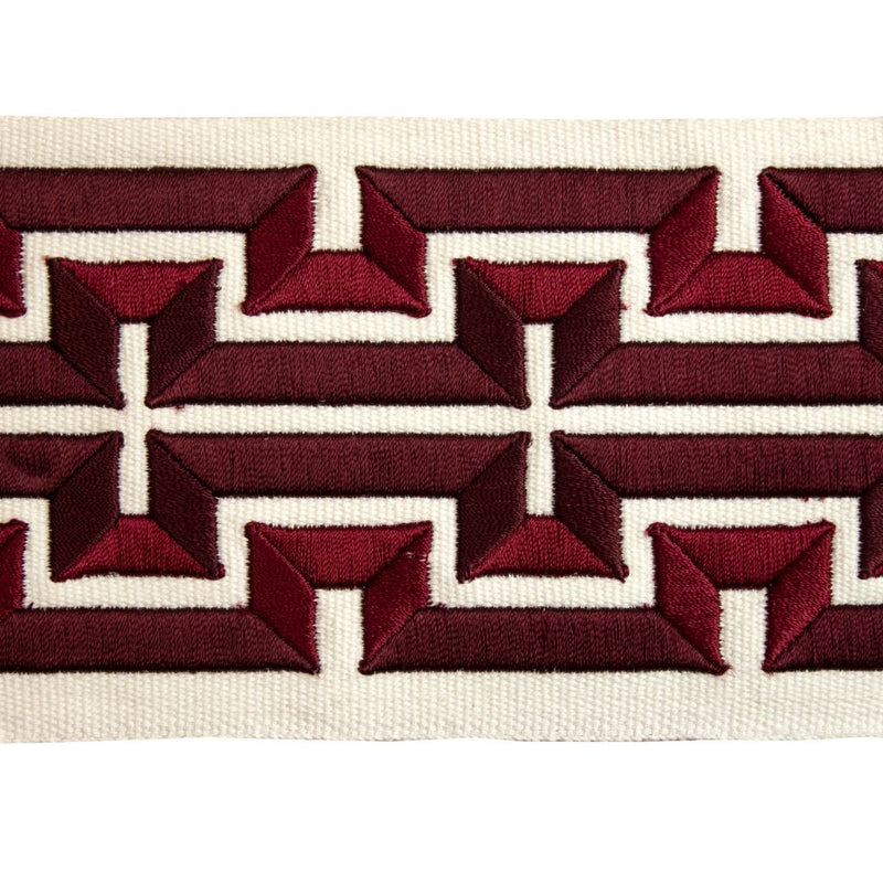 BD132 Border 4" - Scarlet - RM Coco - Trim by the Yard