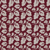 French Leaf - Bordeaux - RM Coco - Fabric by the Yard