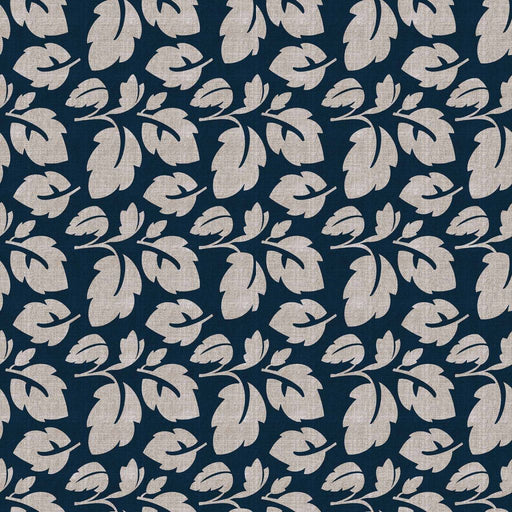 French Leaf - Midnight - RM Coco - Fabric by the Yard