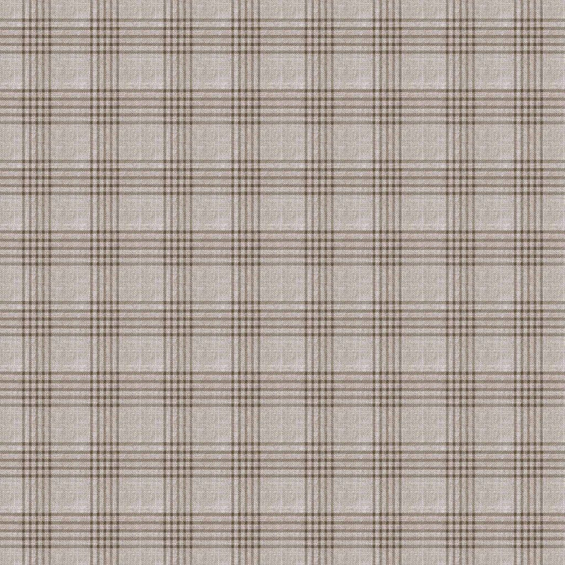 French Plaid - Greige - RM Coco - Fabric by the Yard
