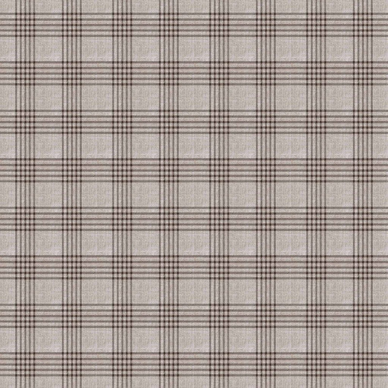 French Plaid - Chocolat - RM Coco - Fabric by the Yard