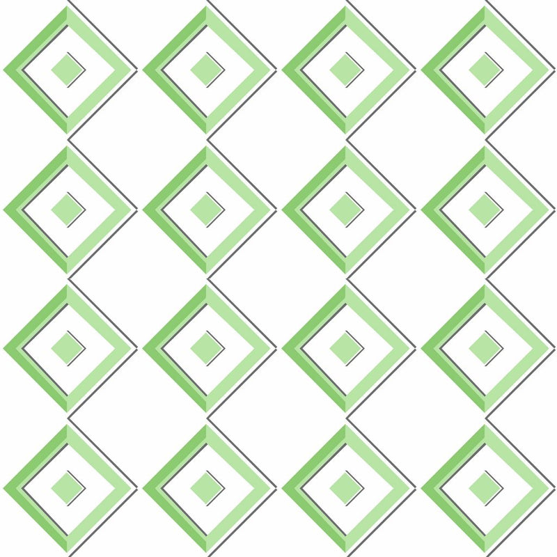 Harlequin Diamond - Clover - RM Coco - Fabric by the Yard