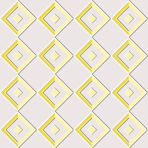 Harlequin Diamond - Jonquil - RM Coco - Fabric by the Yard