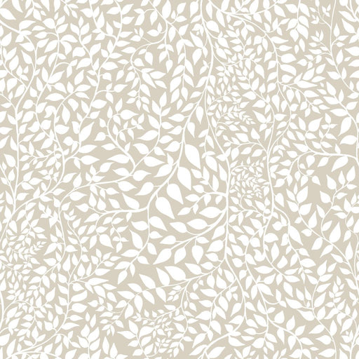 Leafy Reversal - Linen - RM Coco - Fabric by the Yard