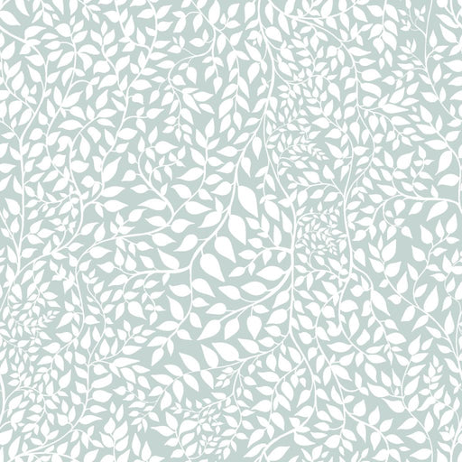 Leafy Reversal - Spa - RM Coco - Fabric by the Yard