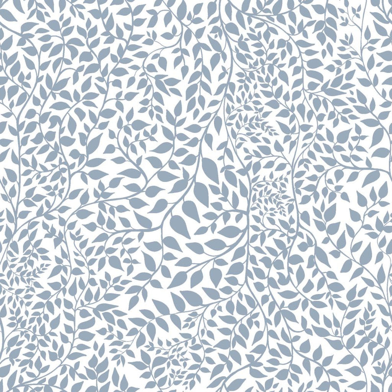 Leafy - Blue Skies - RM Coco - Fabric by the Yard