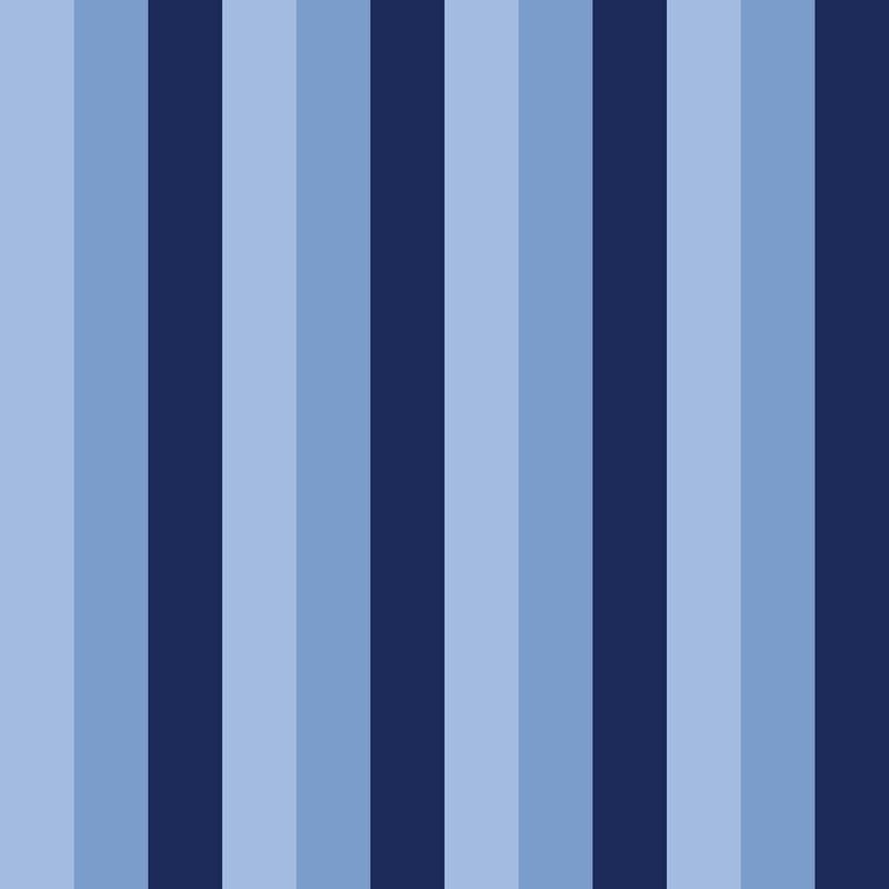 Oakwood Hall Stripe - Blue Bell - RM Coco - Fabric by the Yard