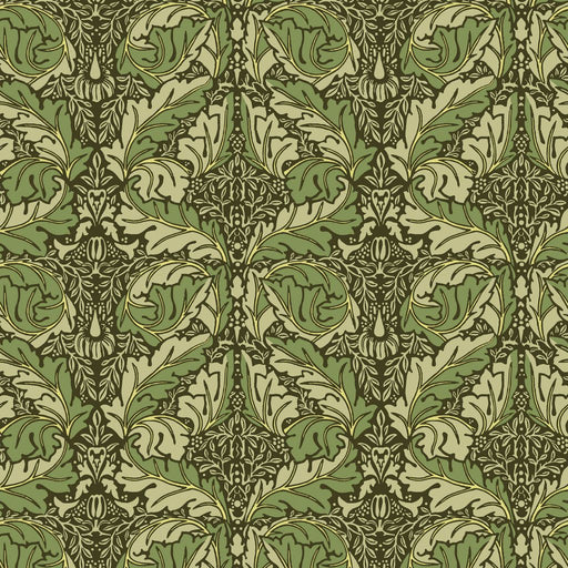 Oakwood Hall - Basil - RM Coco - Fabric by the Yard