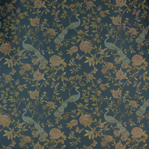 Peony Bird - Lazuli - RM Coco - Fabric by the Yard