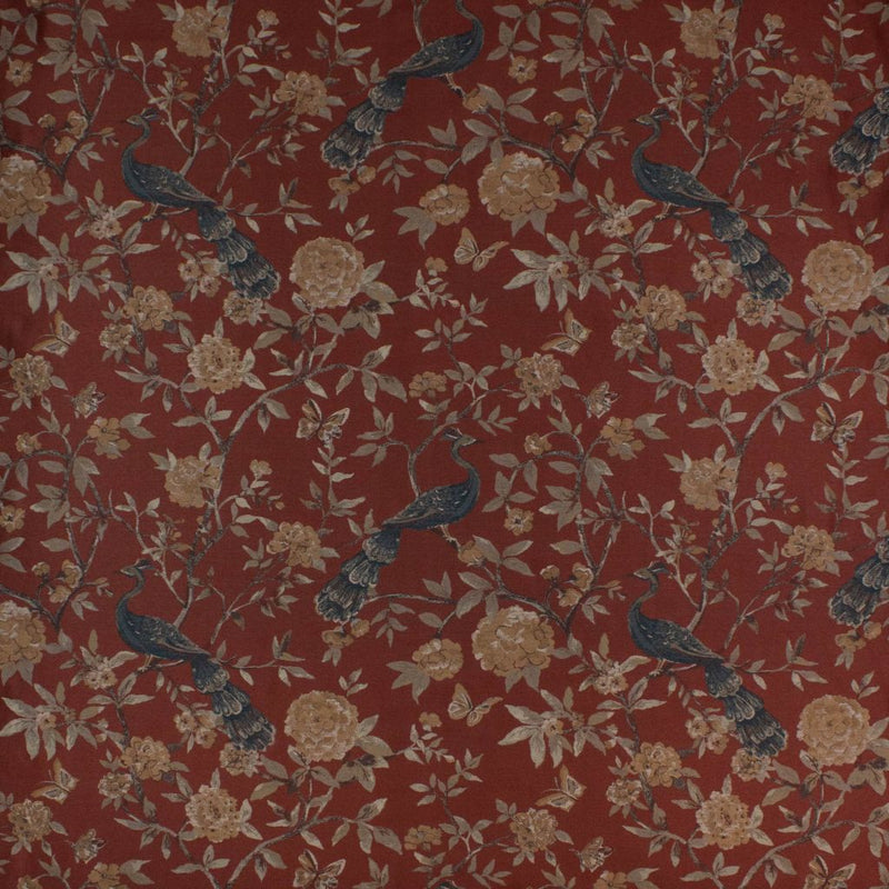 Peony Bird - Cinder - RM Coco - Fabric by the Yard