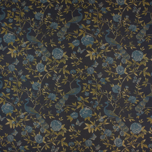 Peony Bird - Aquamarine - RM Coco - Fabric by the Yard