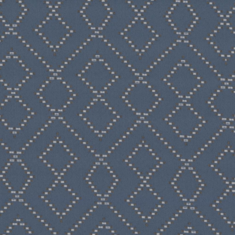 Dashing Trellis - Bluestone - RM Coco - Fabric by the Yard