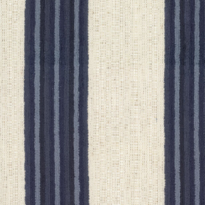 Halston Stripe CryptonÂ® - Cobalt - RM Coco - Fabric by the Yard