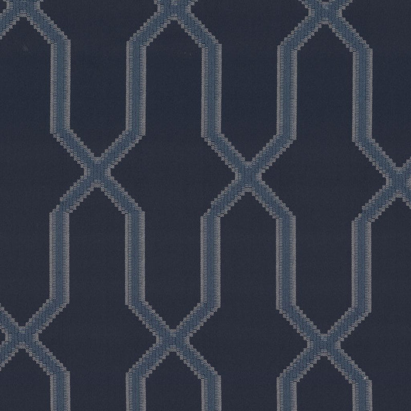 Nolita Trellis - Cobalt - RM Coco - Fabric by the Yard