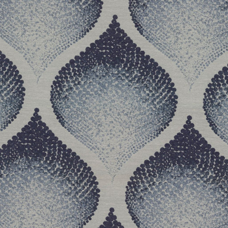 Ogee Stipple - Mood Indigo - RM Coco - Fabric by the Yard