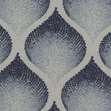 Ogee Stipple - Mood Indigo - RM Coco - Fabric by the Yard