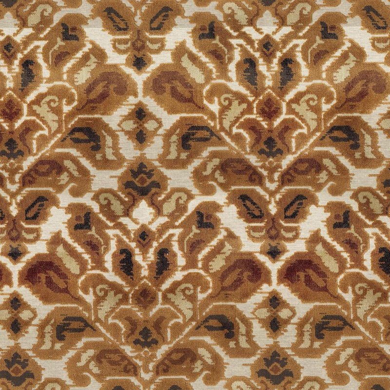 Blenheim Damask - Amber - RM Coco - Fabric by the Yard