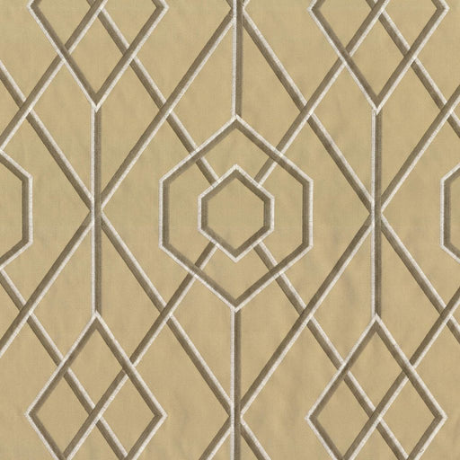 Diamond Fret - Golden Glow - RM Coco - Fabric by the Yard