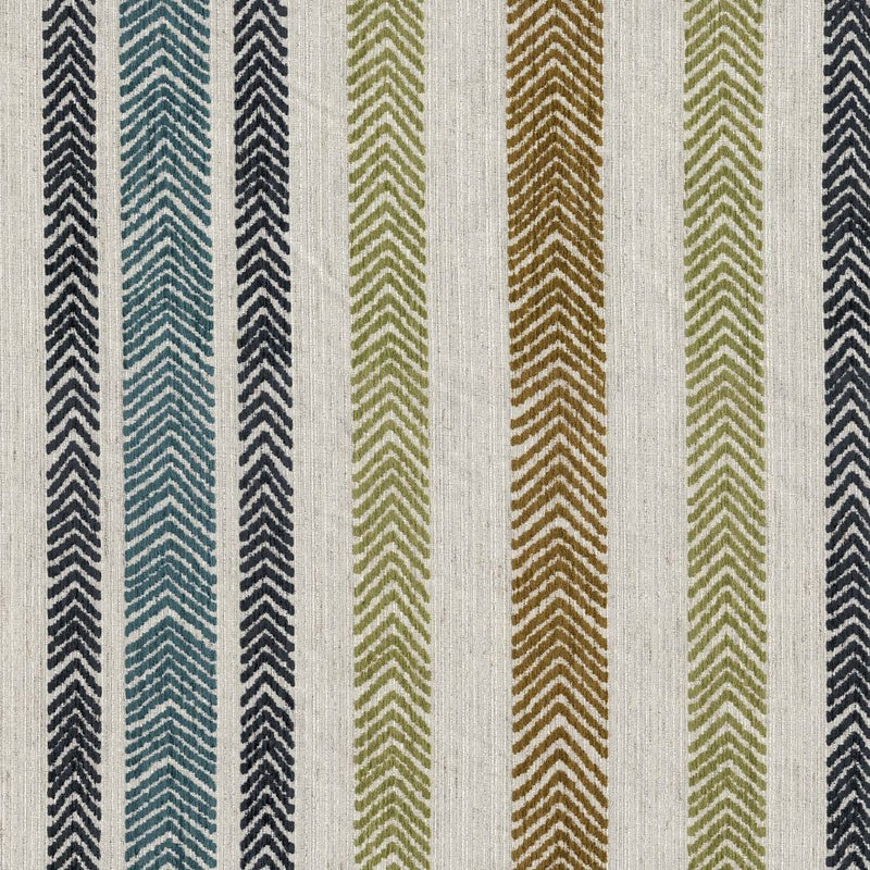 Chevron Stripe CryptonÂ® - Palm Grove - RM Coco - Fabric by the Yard