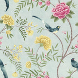Hyde Park Garden - Robins Egg - RM Coco - Fabric by the Yard
