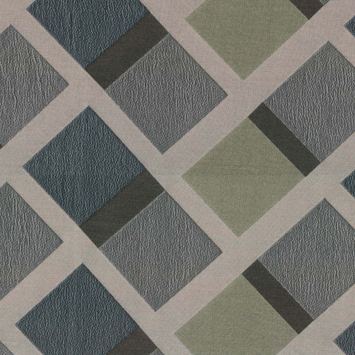 Pathway Trellis - Aquamarine - RM Coco - Fabric by the Yard