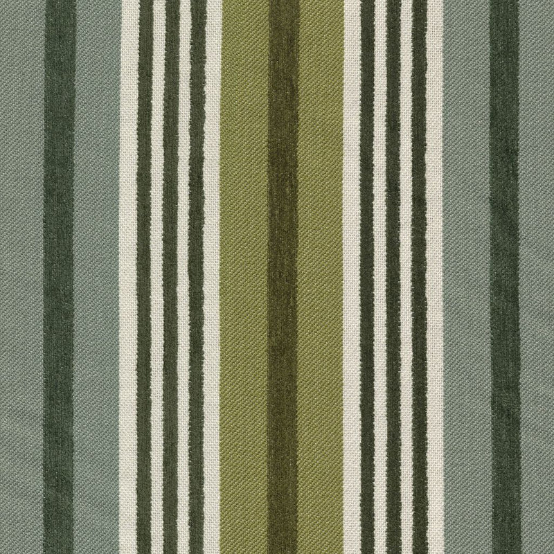 St. Regis Stripe CryptonÂ® - Viridian - RM Coco - Fabric by the Yard