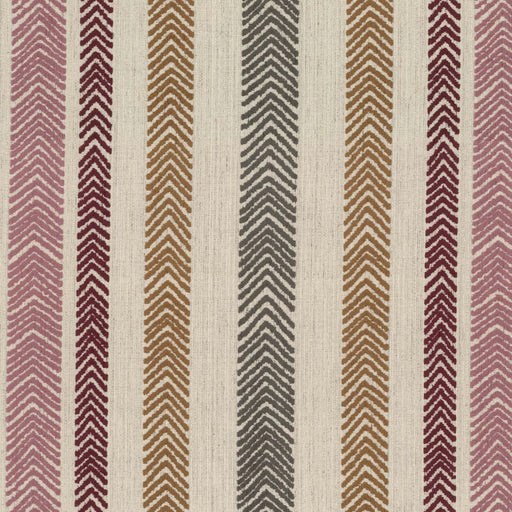 Chevron Stripe CryptonÂ® - Garnet - RM Coco - Fabric by the Yard