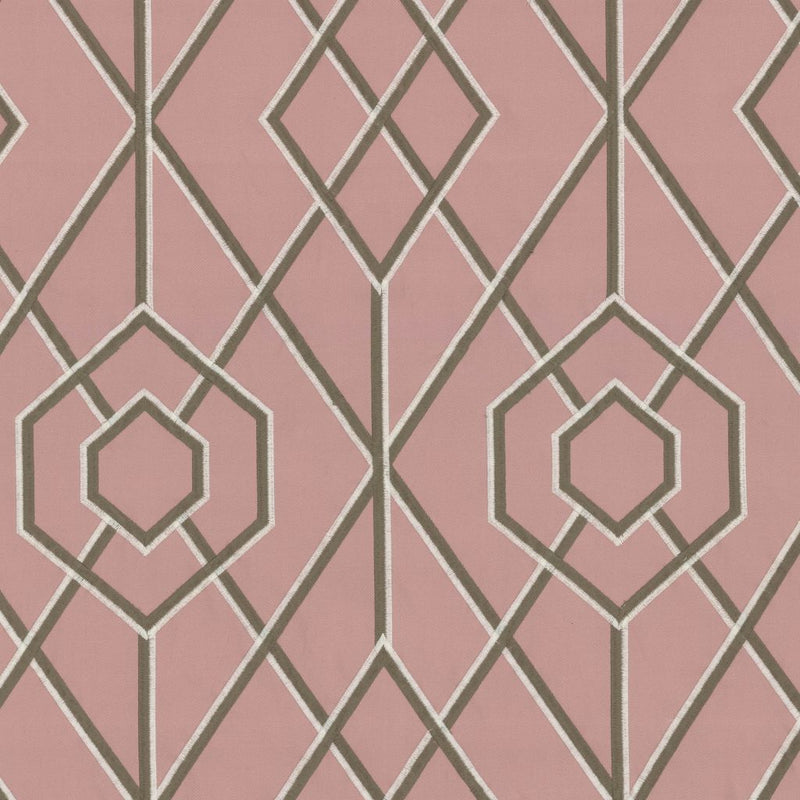 Diamond Fret - Ballerina - RM Coco - Fabric by the Yard