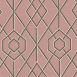Diamond Fret - Ballerina - RM Coco - Fabric by the Yard