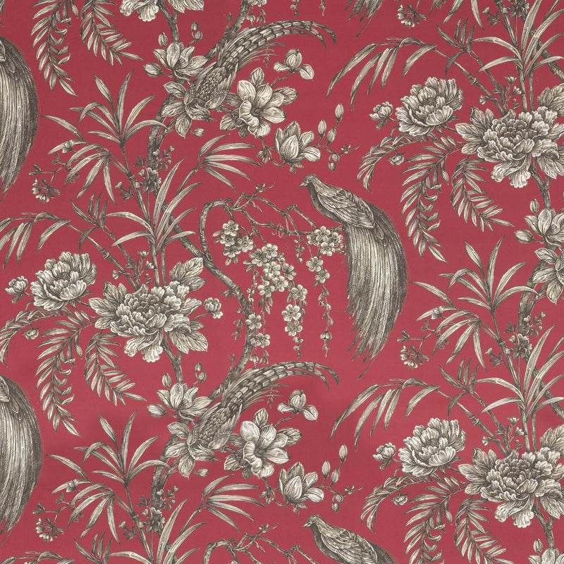 Lilibet's Garden - Crimson - RM Coco - Fabric by the Yard