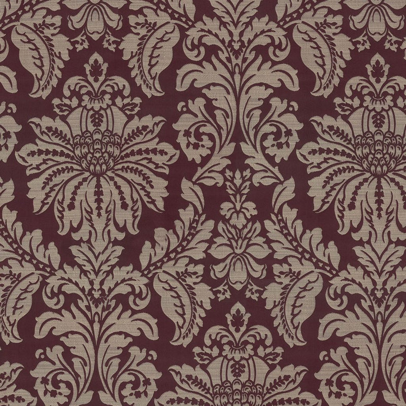 Rialto Damask - Currant - RM Coco - Fabric by the Yard