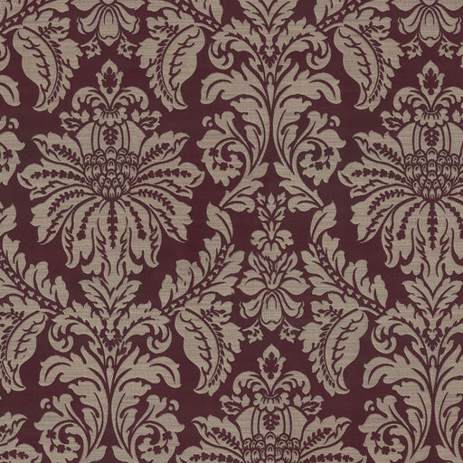 Rialto Damask - Currant - RM Coco - Fabric by the Yard