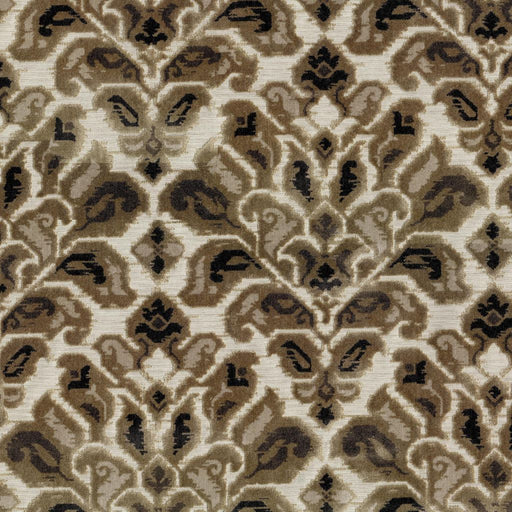 Blenheim Damask - Hot Fudge - RM Coco - Fabric by the Yard