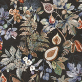 Botanical Study - Nightfall - vertical repeat wrong on waterfall - RM Coco - Fabric by the Yard