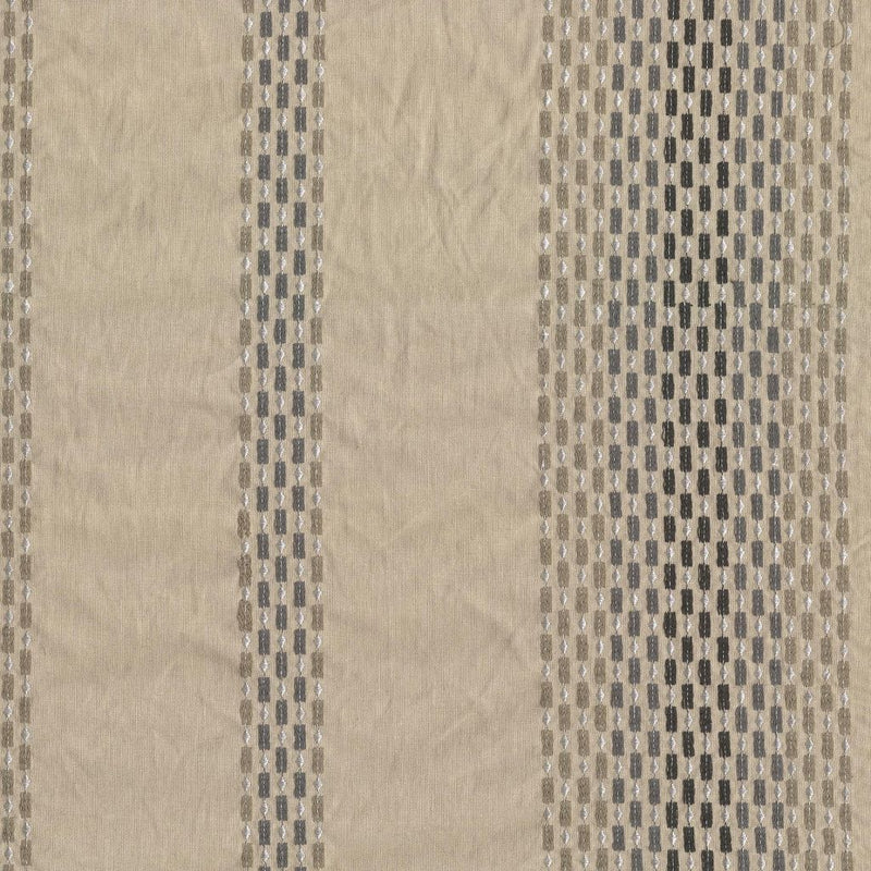 Spangle Stripe - Espresso - RM Coco - Fabric by the Yard
