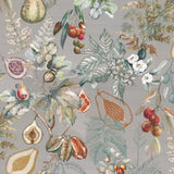 Botanical Study - Stone - vertical repeat wrong on waterfall - RM Coco - Fabric by the Yard