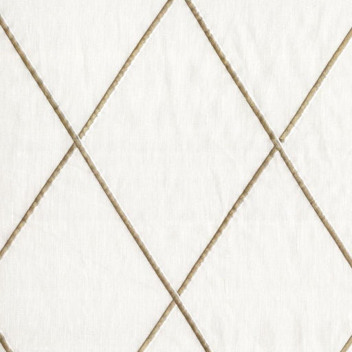 Diamond Trellis Sheer - Linen - RM Coco - Fabric by the Yard