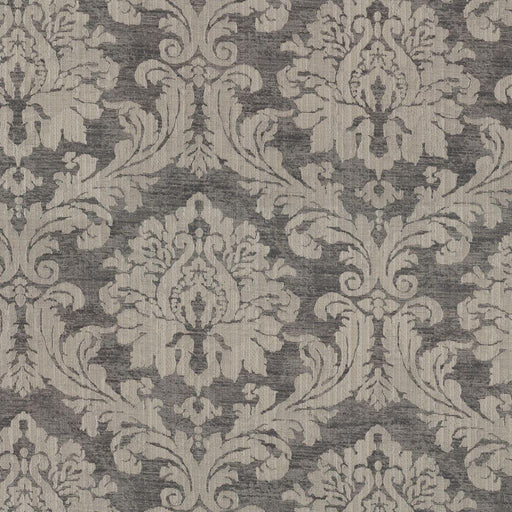 Essex Damask - Smoke - RM Coco - Fabric by the Yard