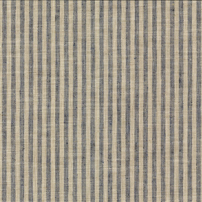 Oxford Stripe - Blue Stone - RM Coco - Fabric by the Yard