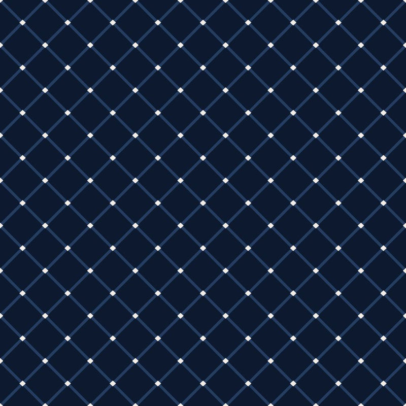 ColorWorks DL126 - Navy - RM Coco - Fabric by the Yard