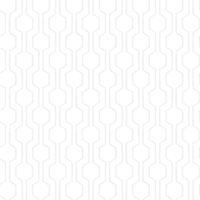 ColorWorks DL138 - White on White - RM Coco - Fabric by the Yard