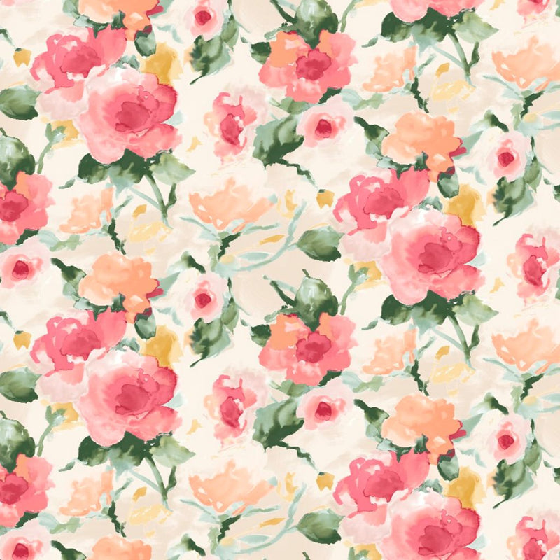 Misty Garden - Sorbet - RM Coco - Fabric by the Yard