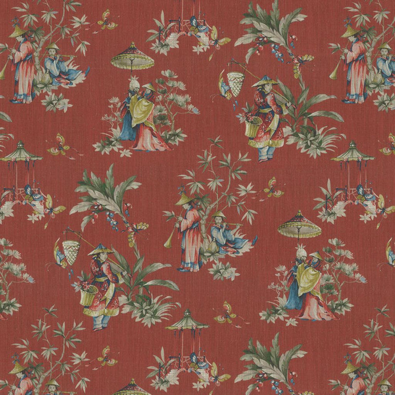 Ming Garden - Cherry Vanilla - RM Coco - Fabric by the Yard