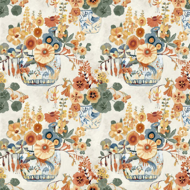 Still Life - Marigold - RM Coco - Fabric by the Yard
