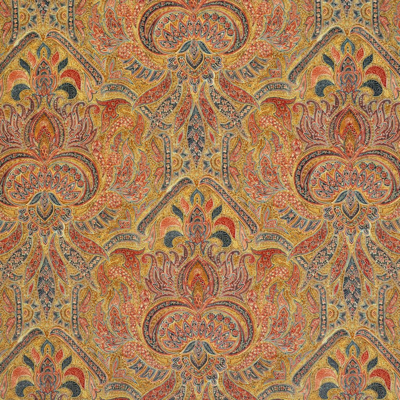 Sandahar Paisley - Cinnabar - RM Coco - Fabric by the Yard