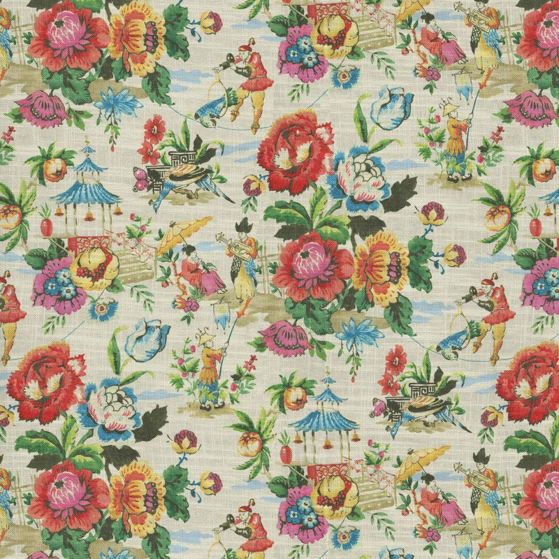 Imperial Garden - Technicolor - RM Coco - Fabric by the Yard