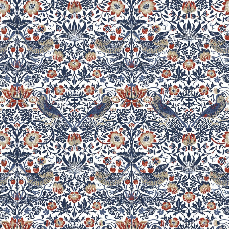 Strawberry Thief - Britannia - RM Coco - Fabric by the Yard