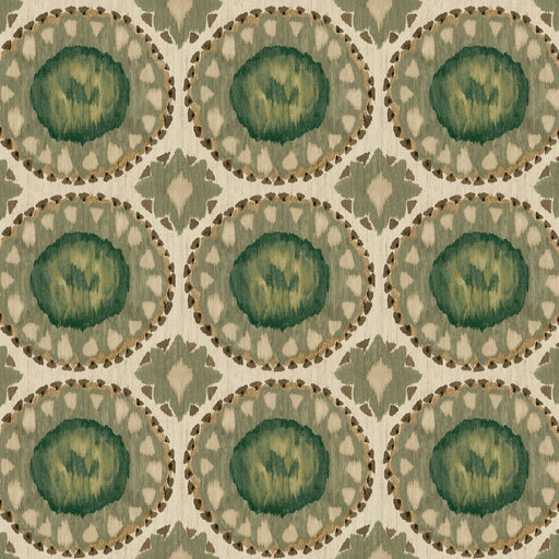 Toltec Medallion - Wasabi - RM Coco - Fabric by the Yard