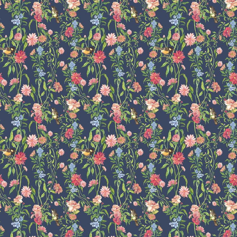 Windermere Garden - Cerulean - RM Coco - Fabric by the Yard